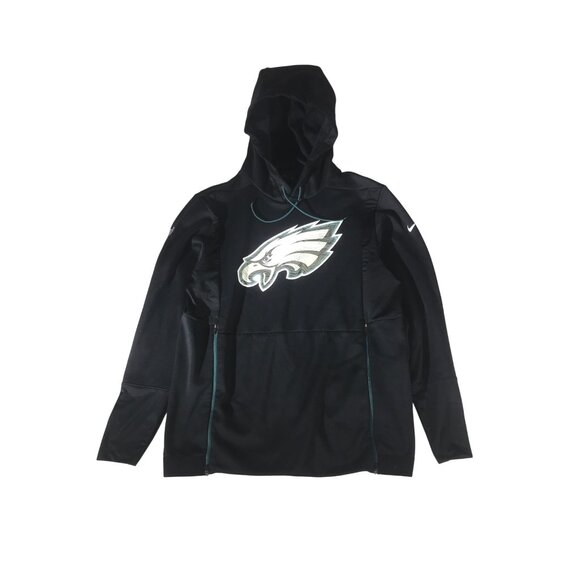 Nike NFL Philadelphia Eagles Black Unisex Hoodie With Eagle Logo - Picture 1 of 7
